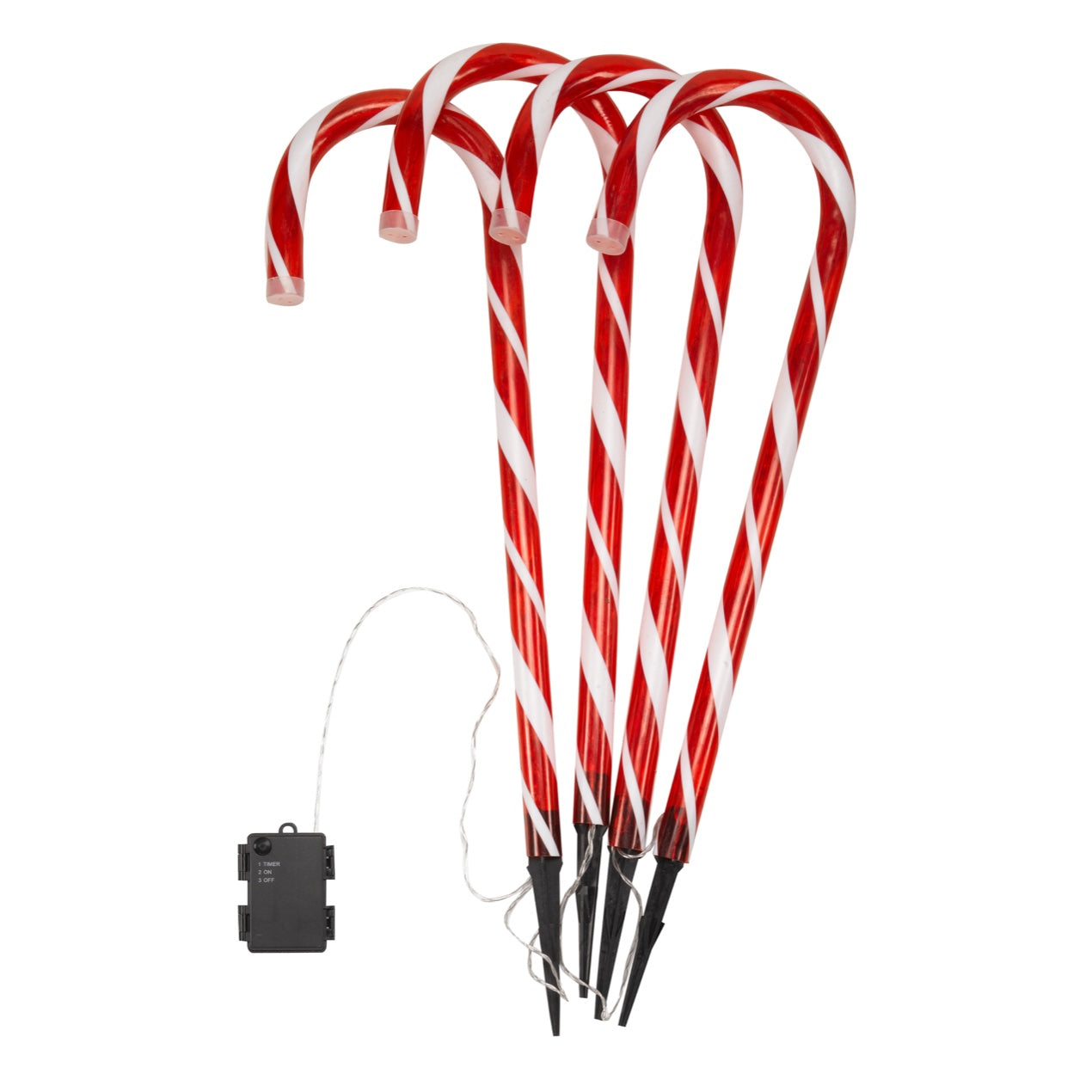 Three Kings CandyCane Stakes - Large - Set of 4 - Saxons Garden & Home