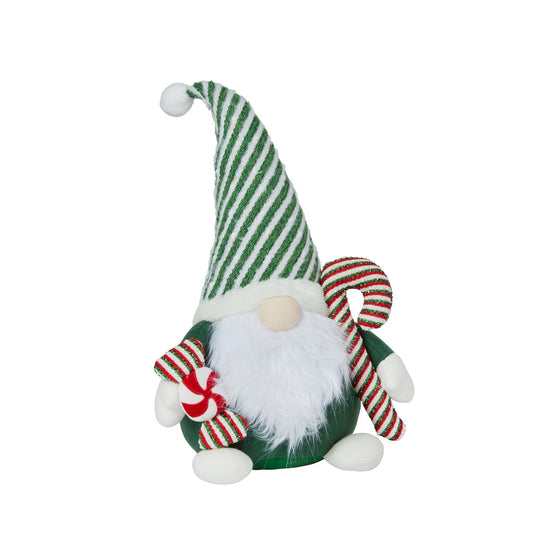 Three Kings Candy Cane Gonk - Green - Saxons Garden & Home