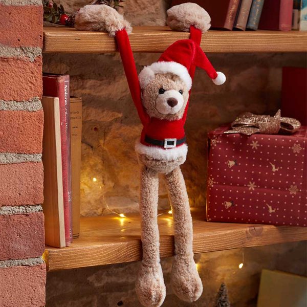 Three Kings Teddy Santa - Hanging