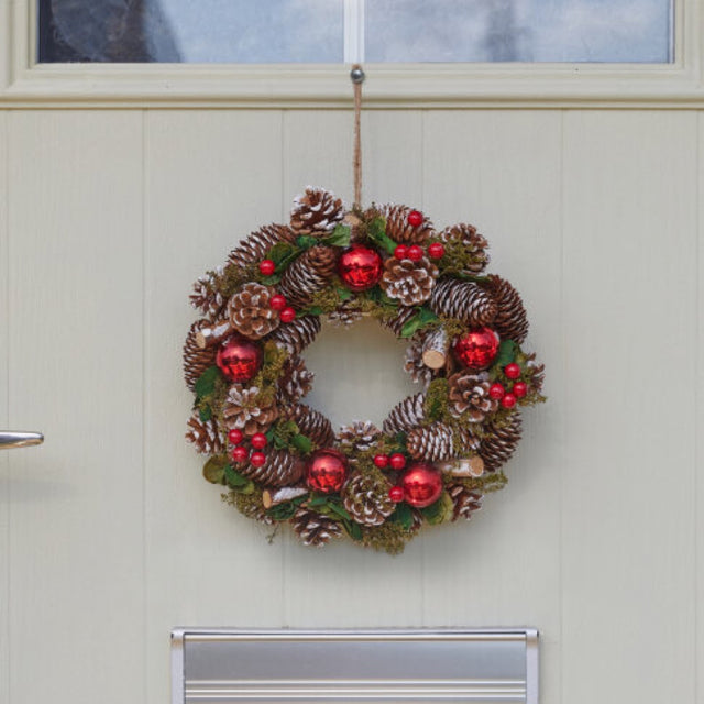 Three Kings YuleFest Wreath - 50cm - Saxons Garden & Home