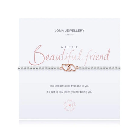 Joma Jewellery A Little 'Beautiful Friend' Bracelet - Saxons Garden & Home