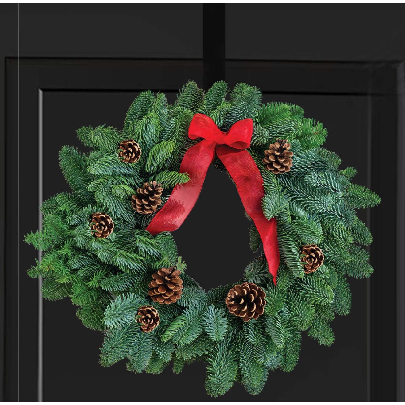 Christmas Wreath Door Hanger - Saxons Garden & Home