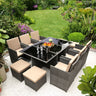 Hestia 10 Seater Cube Dining Set - Saxons Garden & Home