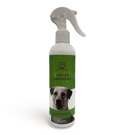 Jeeves & Barker Apple & Patchouli Dog Spray 250ml - Saxons Garden & Home