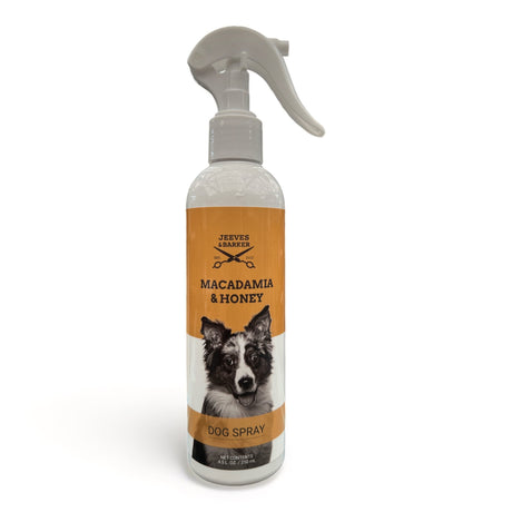 Jeeves & Barker Macadamia & Honey Dog Spray 250ml - Saxons Garden & Home